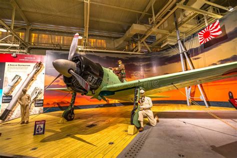 Mitsubishi A M Pearl Harbor Museum Editorial Photo Image Of Japan