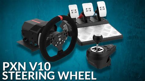 PXN V10 Best Gaming Steering Wheel The Newest Entry Level Force