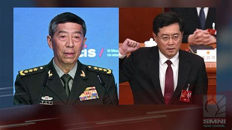 China Removes Li Shangfu As Defense Minister Ex Fm Qin Gang Removed As