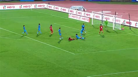 Hero Intercontinental Cup Final India Vs Lebanon 1st Half YouTube