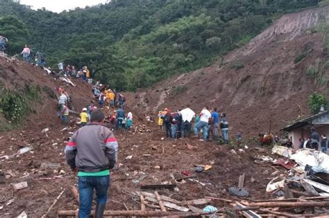 Deslizamento De Terra Mata Pessoas E Deixa Feridos Na Col Mbia