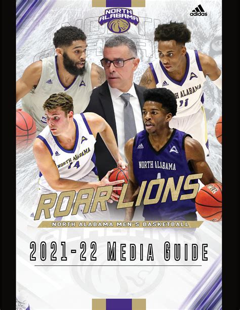 2021 22 UNA Men S Basketball Media Guide By University Of North Alabama