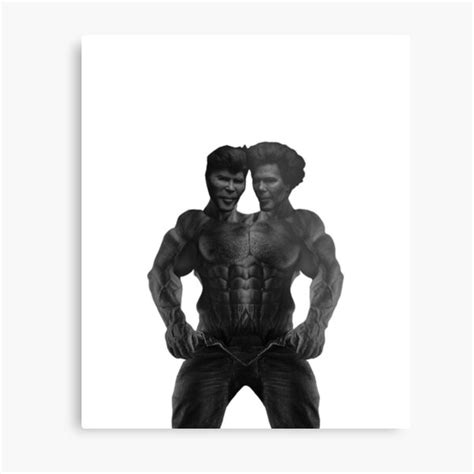 Gigachad Meme Metal Print For Sale By Garmy Redbubble