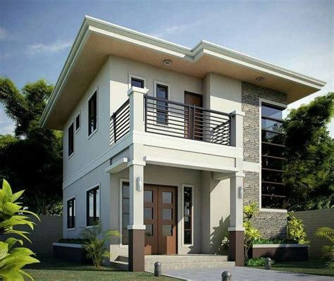 20+ Two-storey Minimalist House Designs in CF4