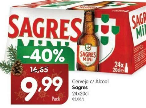 Promoção Cerveja sagres em Minipreço