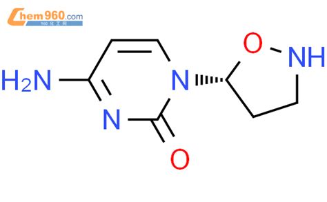 232604 78 3 2 1H Pyrimidinone 4 amino 1 5R 5 isoxazolidinyl 化学式结构式