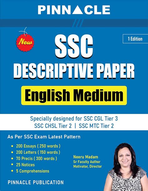 Buy Ssc Descriptive Paper Book For Ssc Cgl Tier I Chsl Tier I