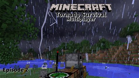 Minecraft Tornado Survival Multiplayer Episode Outbreak Youtube