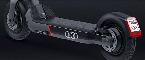 Audi E Scooter Der Neue E Roller Kommt Von Egret