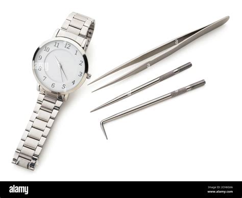 Watchmaker Tools Cut Out Stock Images Pictures Alamy