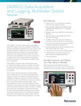 Digital Multimeter DAQ6510 Keithley Instruments Benchtop 1000 V