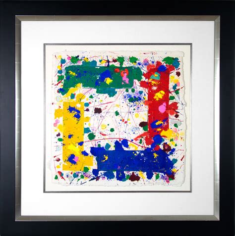 Sam Francis Untitled1980 Monotype S