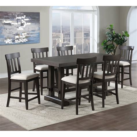 Lark Manor Passabe Counter Height Extendable Dining Set Wayfairca