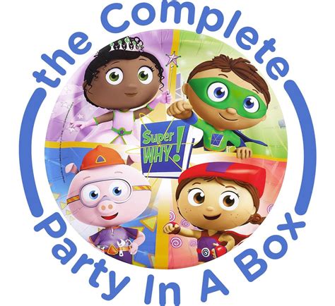 Super Why Party In A Box Super Why Super Why Birthday Super Why Party