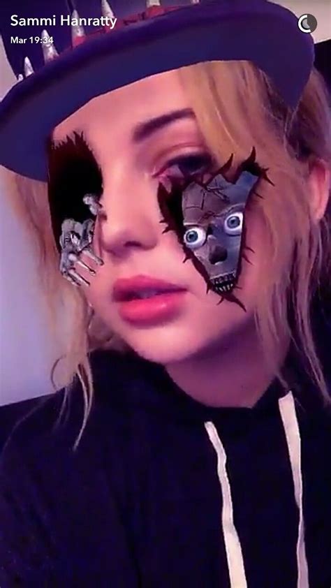 Pin On Sammi Hanratty Is Gorgeous Halloween Face Makeup Face Makeup