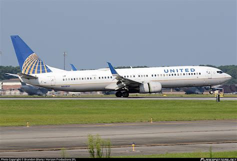 N66837 United Airlines Boeing 737 924ER WL Photo By Brandon Ghany