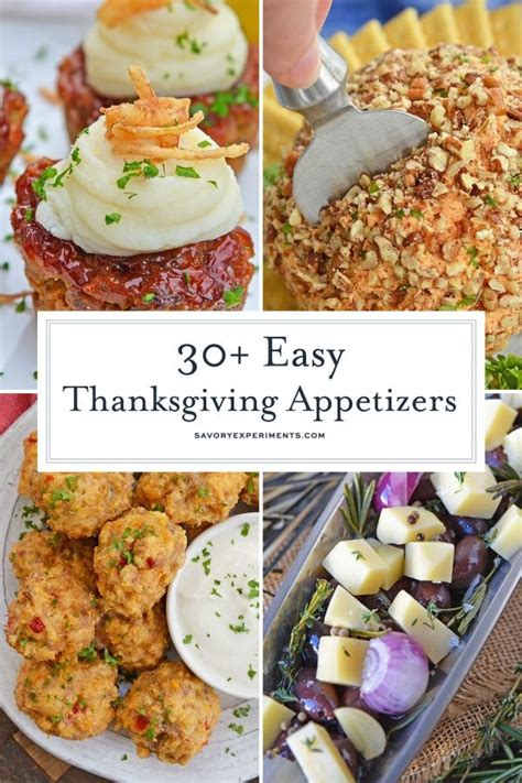 30 BEST Thanksgiving Appetizers Breads Cheeses Dips And MORE