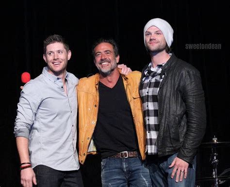 Amy Jensen Ackles Jared Padalecki Jeffrey Dean Morgan