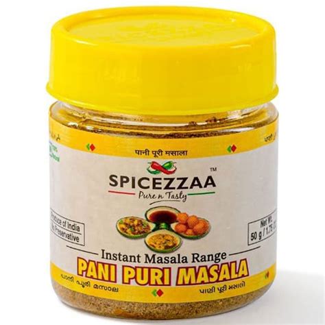 Spicezzaa G Pani Puri Masala At Rs Jar Pani Puri Masala In