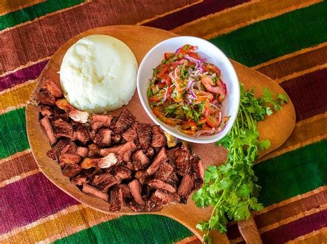 Recipe The National Dish Of Kenya Ugali Nyama Choma Na Kachumbari