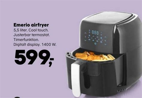 Emerio Airfryer Tilbud Hos Kvickly