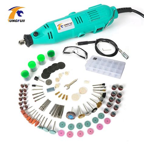 Tungfull Electric Dremel Engraving Mini Drill Variable Speed Drilling