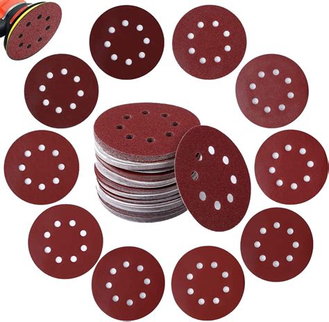 Valuehall Pcs Sanding Discs Pads Types Mm Sander Pad Hook And