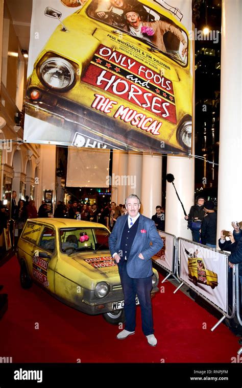 John Challis attending the Only Fools and Horses the Musical opening night at the Theatre Royal ...