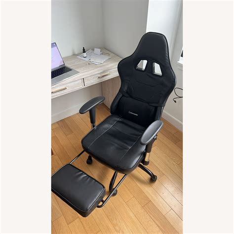 IKEA Ergonomic Leather Gaming Office Chair - AptDeco