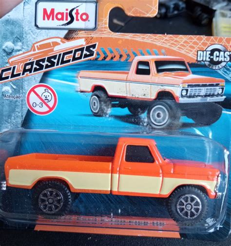 Maisto 1977 Ford F 150 Pick Up Carrinho de Bebê Maisto Hot Wheels