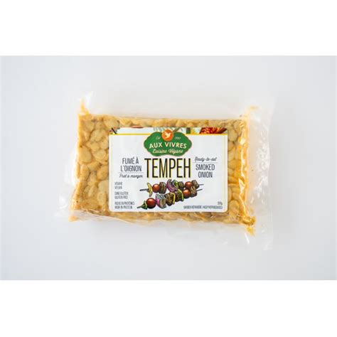 Tempeh Fum L Oignon Aux Vivres Aliments Du Qu Bec