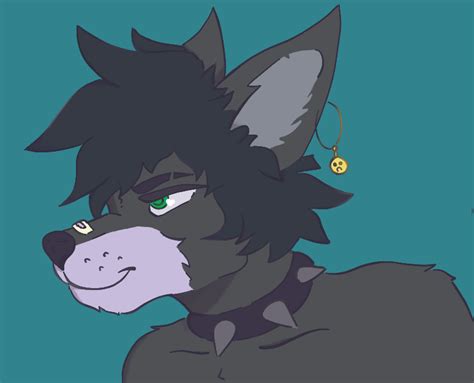 Edgy Wolf (Art by me) : r/furry