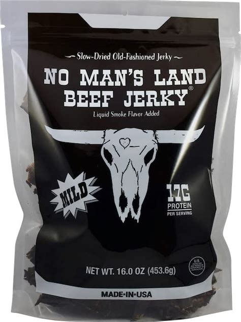 No Mans Land Mild Beef Jerky Oz Walmart