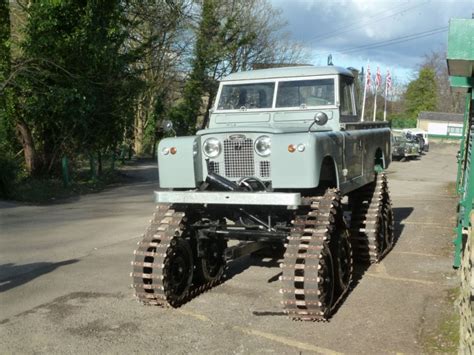 Rare Cuthbertson Tracked Land Rover Awaiting Export To Usa Land