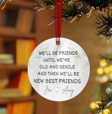 Personalized Best Friend Gifts for Best Friend Ornament Best - Etsy