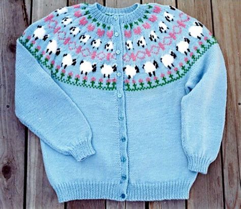 Ravelry Sheep Cardigan Pattern By Frugal Knitting Haus