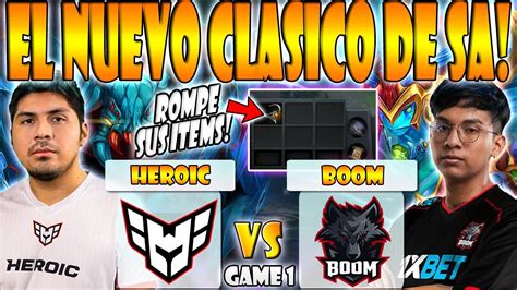 HEROIC VS BOOM BO3 GAME 1 SEMIFINAL K1 SCOFIELD VS PAKAZS