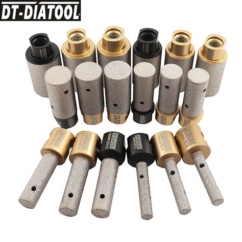 Dt Diatool Pc Vacuum Brazed Diamond Finger Bits M Connection