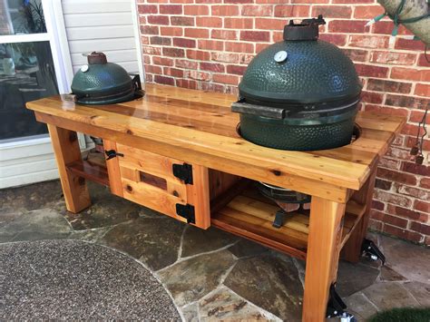 Newly Built Bge Table — Big Green Egg Forum