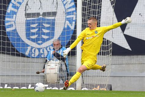 Startelf Premiere für jungen Chemnitzer FC Keeper Clemens Boldt