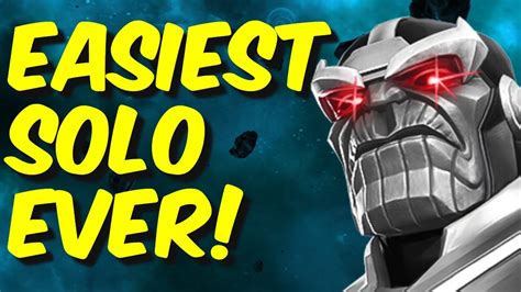 The EASIEST Solo Of Nameless Thanos You Ll EVER See Marvel Contest Of