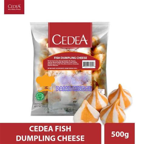 Jual CEDEA FISH DUMPLING CHEESE 500gr 25pcs Dumpling Ikan Isi Keju