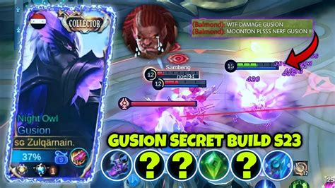 How To Use Gusion In The New Meta Build Top Global Gusion