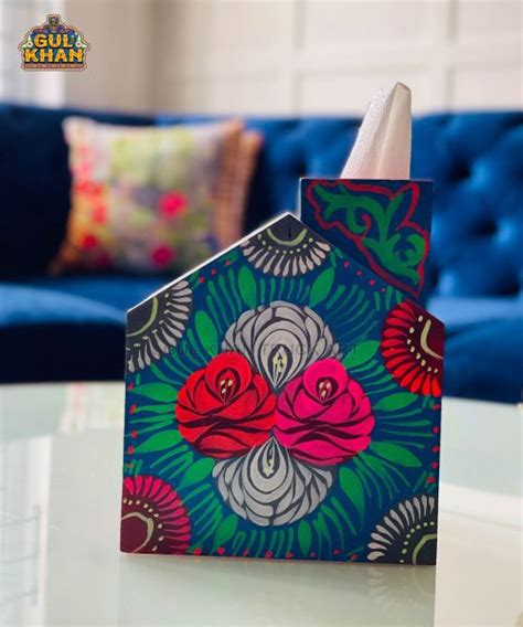 Buy Chamakpatti House Tissue Box Design In Pakistan Gul Khan