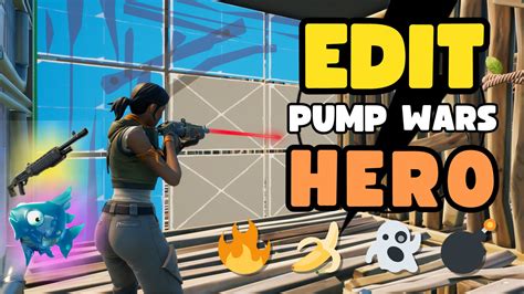 Hero Edit Pump Wars By Rechrie Fortnite Creative Map