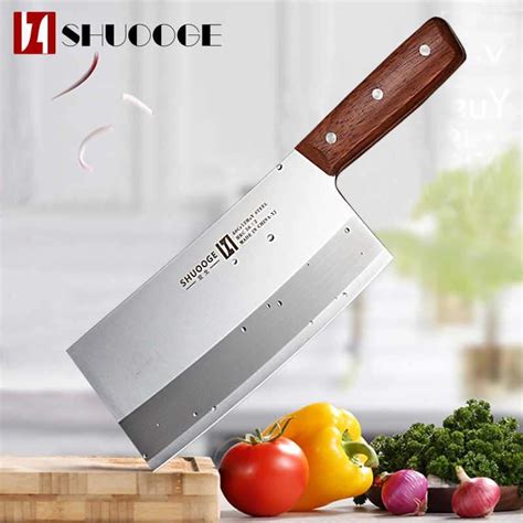 Shi Ba Zi Zuo Inch Kitchen Knife Professional Chef Knife Stainless