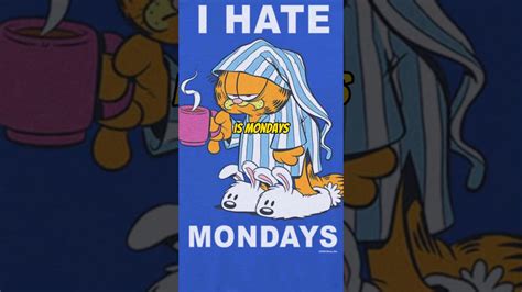 Why Garfield Hates Mondays Cartoons Comicstrip Ihatemondays