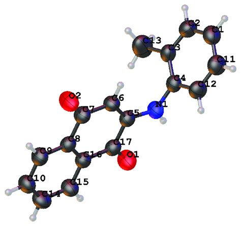 The Crystal Structure Of Compound 5a Download Scientific Diagram