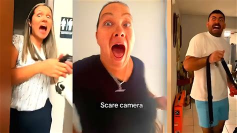 Scare Cam Pranks Vid Funny Scare Prank Jump Scare Funny