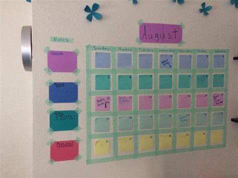 How To Get Organized With A Washi Tape Calendar The Truthful Tutors